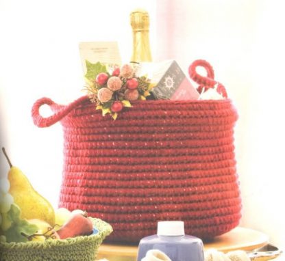 Baskets and Bowls in Crochet, from Annie's Attic  - Image 4