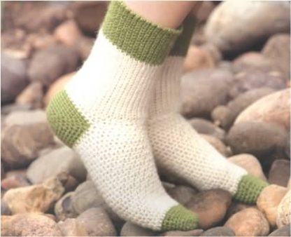 More Crocheted Socks  - Image 2