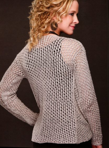 Easy Openwork Knit Tops - Image 7