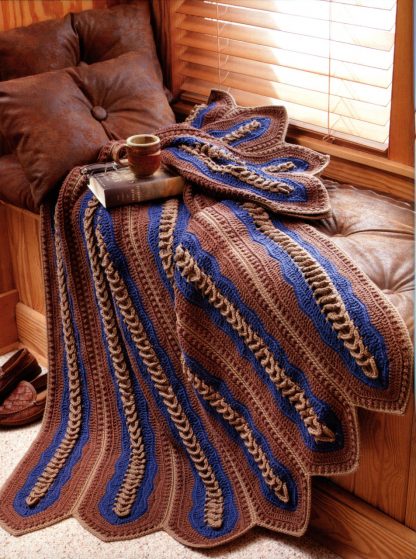 Crocodile Stitch Afghans - Image 4