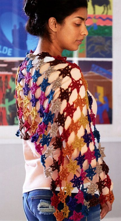 Modern Crocheted Shawls and Wraps - Image 17