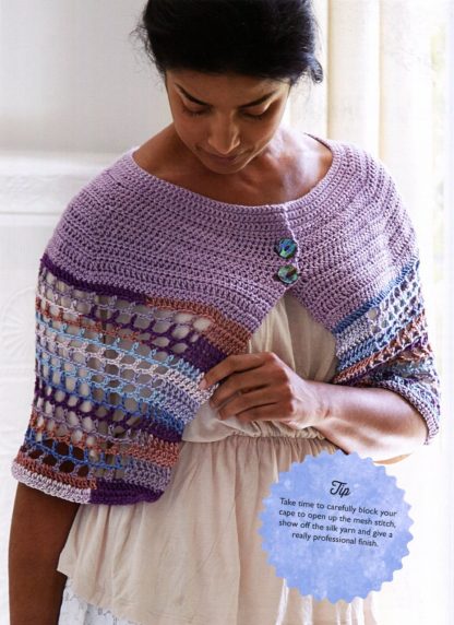 Modern Crocheted Shawls and Wraps - Image 8