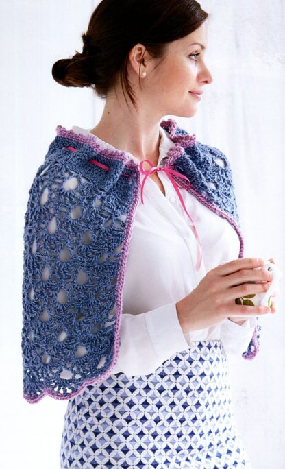 Modern Crocheted Shawls and Wraps - Image 9