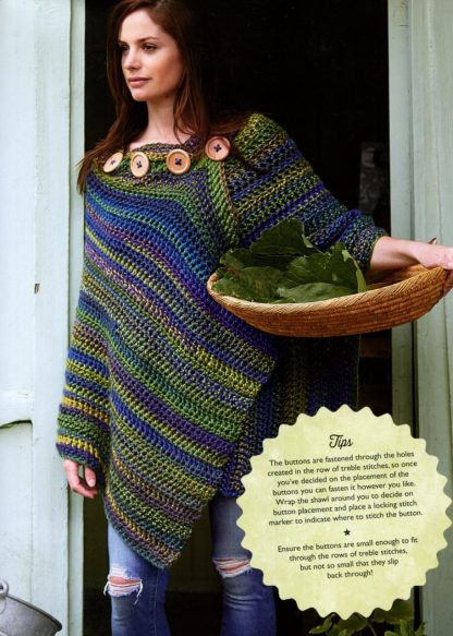Modern Crocheted Shawls and Wraps - Image 4
