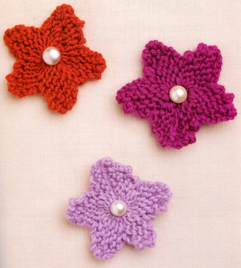 Knitted Flowers — Frugal Knitting Haus