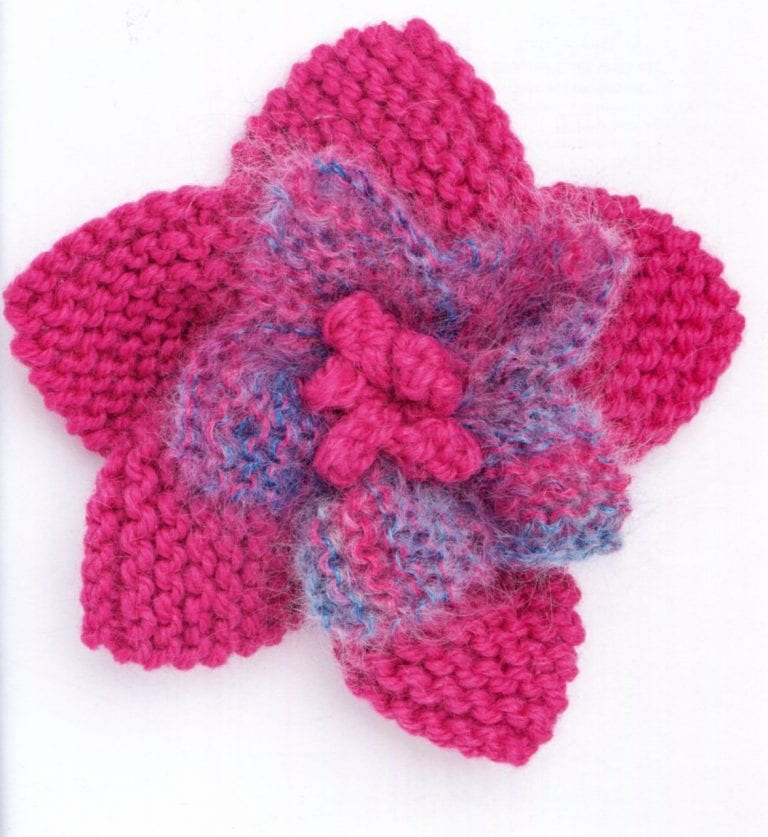 Knitted Flowers — Frugal Knitting Haus