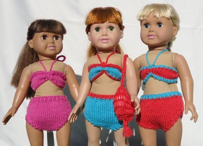 California Collection Beachwear for 18-Inch Dolls - Image 2