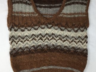 Wool Alpaca Vest - - Knit ePattern 