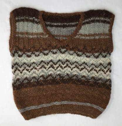 Wool Alpaca Vest - - Knit ePattern 