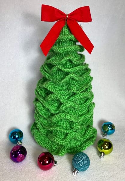 Two Way Styro Christmas Tree - - Knit ePattern 