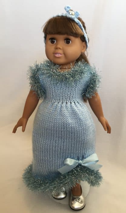 Holiday Evening Gowns - Knitting Patterns for 18-Inch Dolls - Image 5