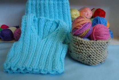 Yarn Shop Ladies with Basket and Afghan, for 18-Inch Dolls - Image 5