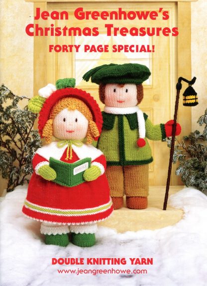 Jean Greenhowe's Christmas Treasures  - Toy & Doll Knitting Patterns