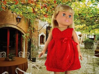 All Occasion Wrap Dress and Shrug for 18-Inch Dolls