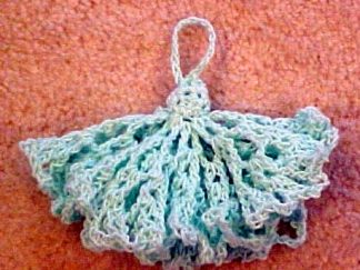 Ruffled Dish Cloth