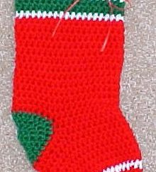 Easy Holiday Crochet Stocking