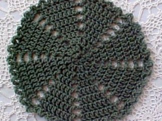 Circular Country Dishcloth