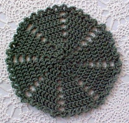 Circular Country Dishcloth