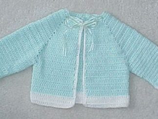 Top Down Baby Sweater
