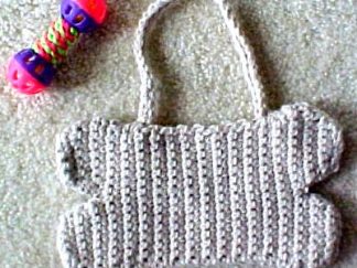 Doggy Bone Crochet Stocking