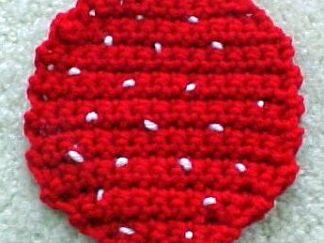 Strawberry Coaster