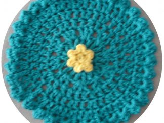 Flower Power Dishcloth