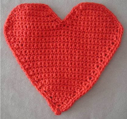 Valentines Dishcloth