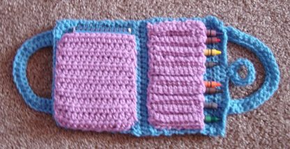 Crochet Crayon Holder