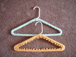 Crochet Hanger Covers