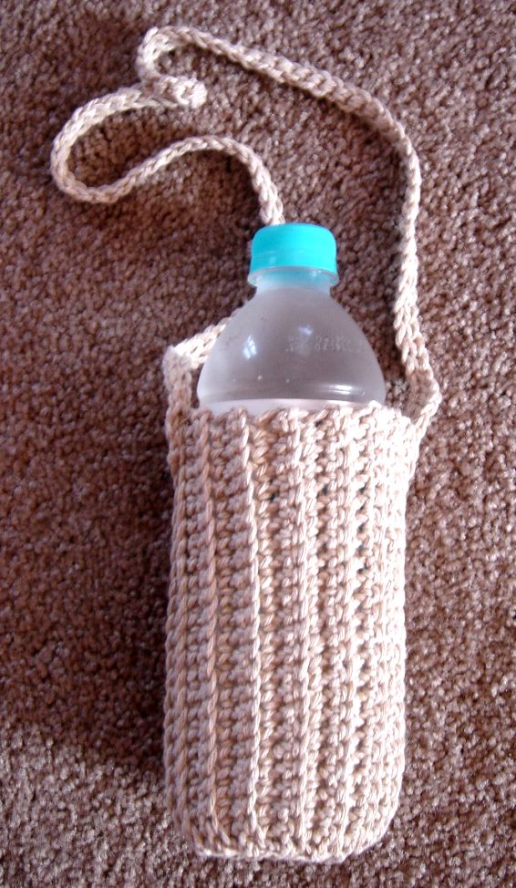 Children Water Bottle Holder Crochet Pattern, Bottle Sleeves