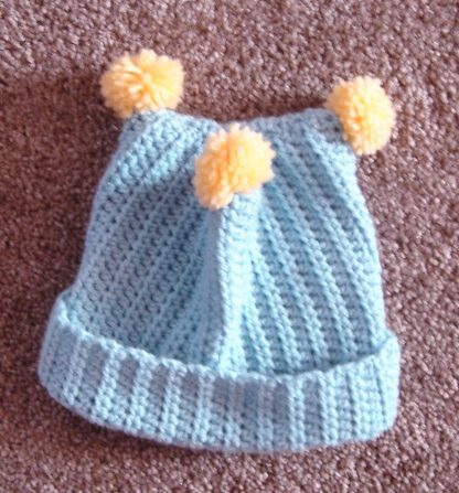 Super Easy Kids Crochet Hat