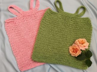 Easy French Style Shopping Bag - - Knit ePattern 