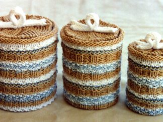 Can-ister Set - - Knit ePattern 