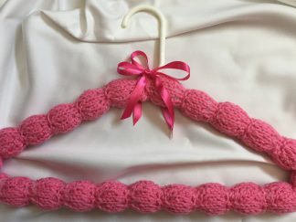 Puffed Hanger Cover - - Knit ePattern 