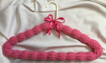 Puffed Hanger Cover - - Knit ePattern 