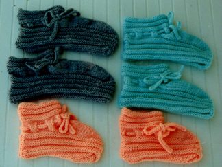 Booties for Adults and Kids - - Knit ePattern 