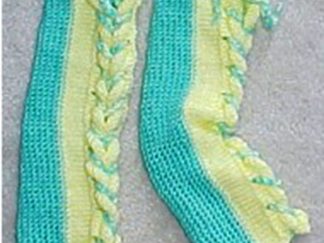 50 s Retro Dorm Boots - - Knit ePattern 