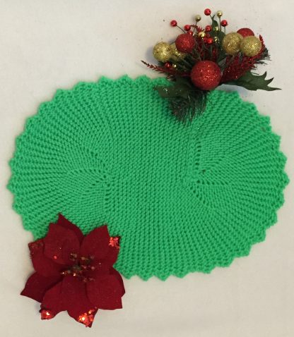 Oval Placemat - - Knit ePattern 