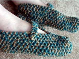 Quick and Easy Mary Jane Slippers