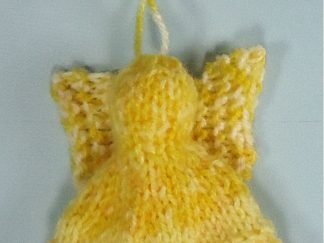 Knit Angel Ornament