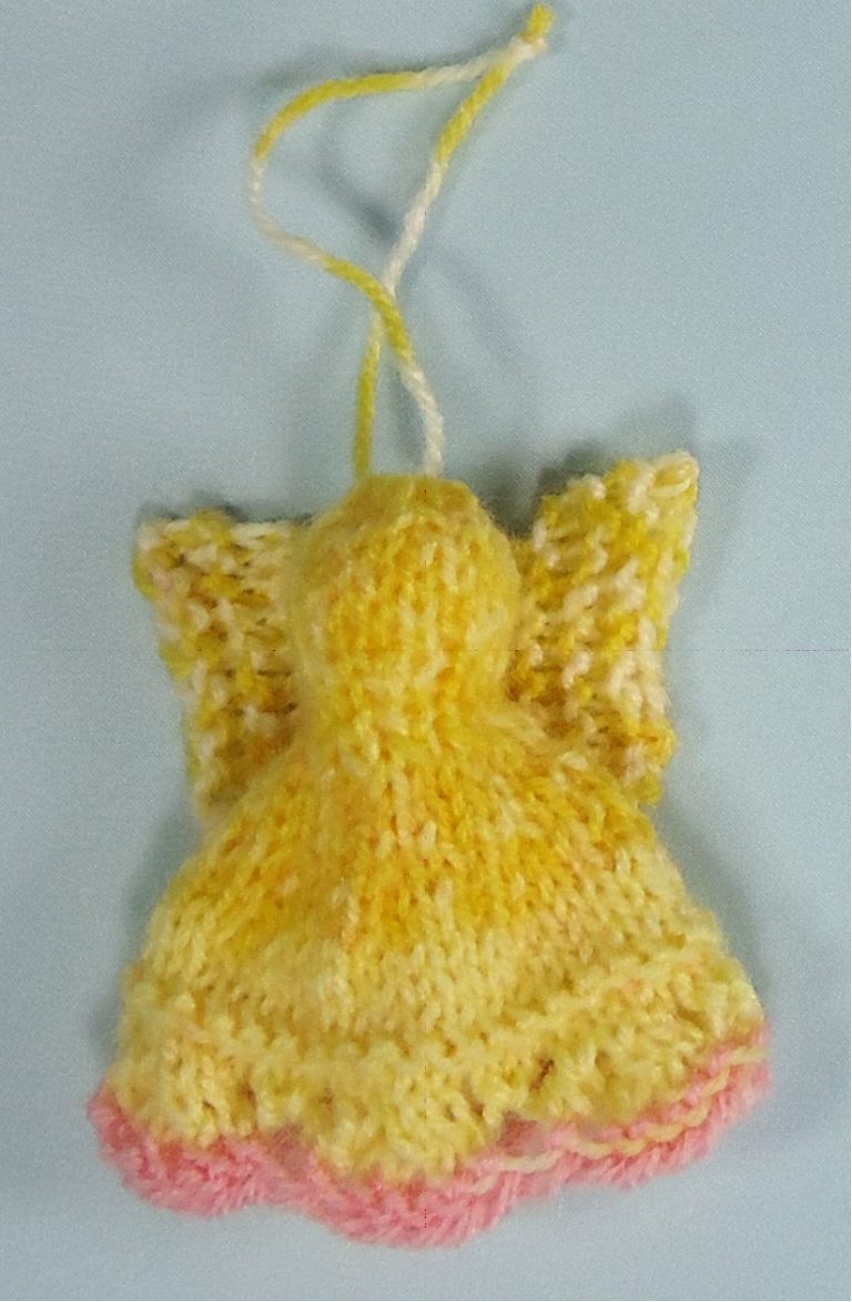 Knit Angel Ornament — Frugal Knitting Haus