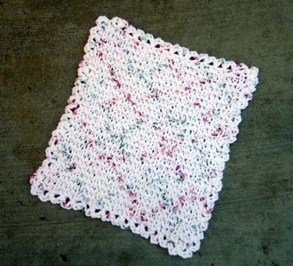 Double Basket Weave Dishcloth
