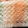 Crochet-Look Easy Knit Scarf Made with Sock Yarn - Image 2