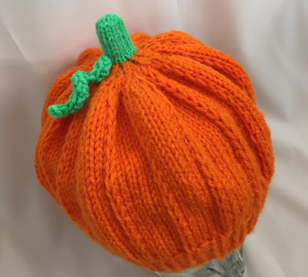 Adult Pumpkin Hat — Frugal Knitting Haus