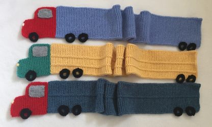 Child's Truck Scarf