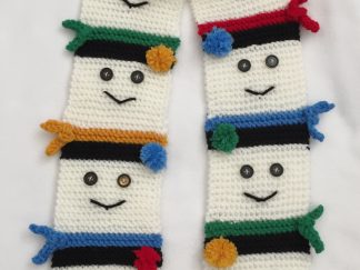 Snow People Neck Scarf