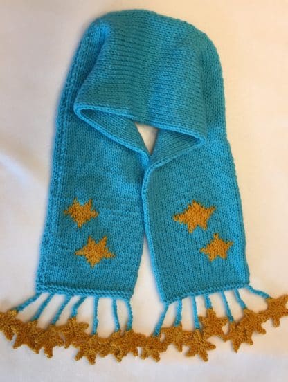 Catch A Falling Star Holiday Scarf