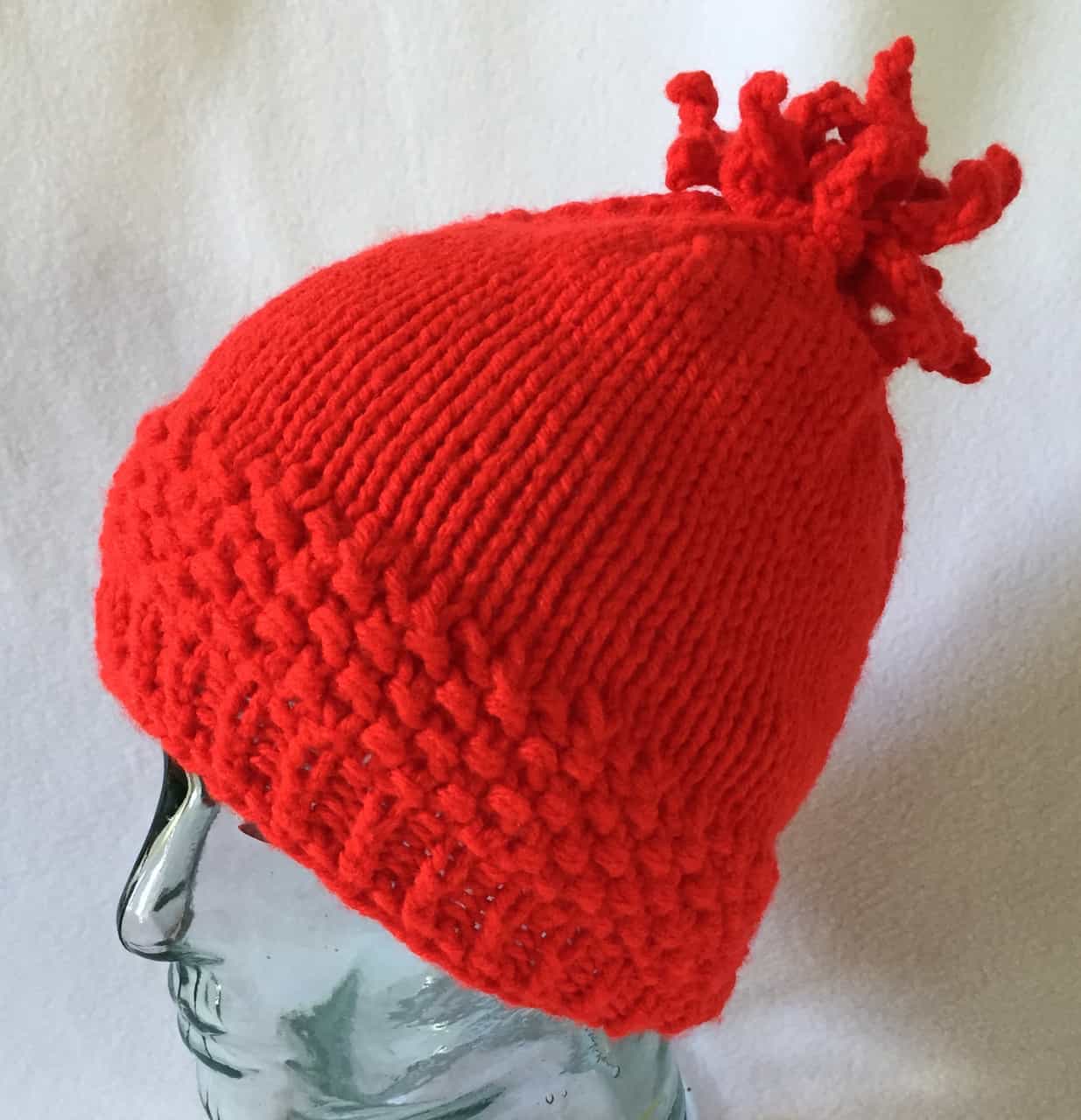 Christmas Squiggles Hat — Frugal Knitting Haus