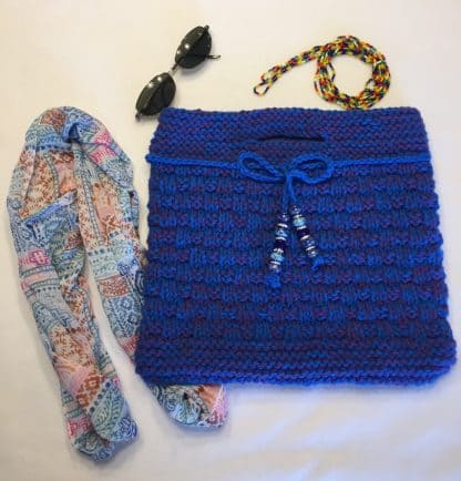 Deep Blue Sea Tote - Knit ePattern