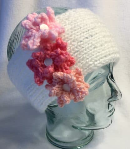 Delicate Flowers Headband - Image 3